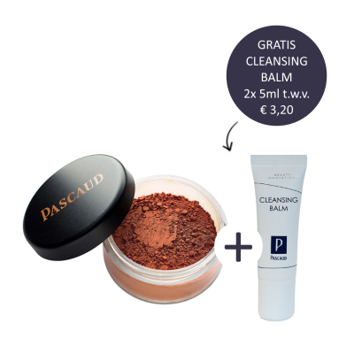 Pascaud Mineral Foundation 090 7gr incl. gratis Cleansing Balm 2x 5ml