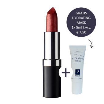 Pascaud Organic Lipstick 003 incl. gratis Hydrating Mask 1x 5ml