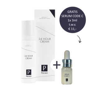 Pascaud 24 Hour Cream 50ml incl. gratis Serum Code C 1x 3ml