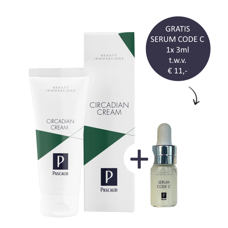 Pascaud Circadian Cream 75ml incl. gratis Serum Code C 1x 3ml