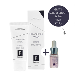 Pascaud Cleansing Mask Gentle Soothing 75ml incl. gratis Serum Code H 1x 3ml