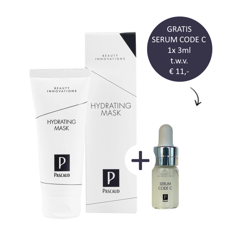 Pascaud Hydrating Mask 75ml incl. gratis Serum Code C 1x 3ml