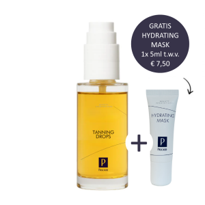 Pascaud Tanning Drops Face - Body 50ml incl. gratis Hydrating Mask 1x 5ml