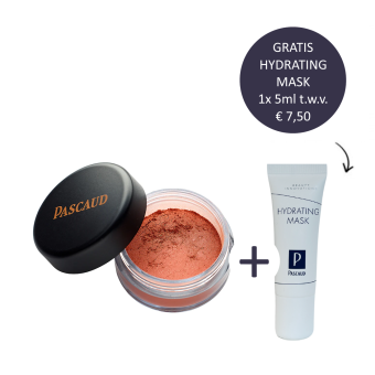 Pascaud Mineral Blush 100 3gr incl. gratis Hydrating Mask 1x 5ml