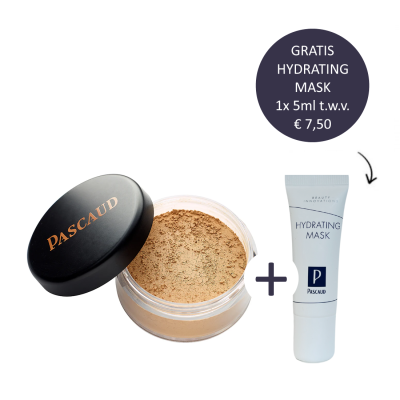 Pascaud Mineral Foundation 030 7gr incl. gratis Hydrating Mask 1x 5ml