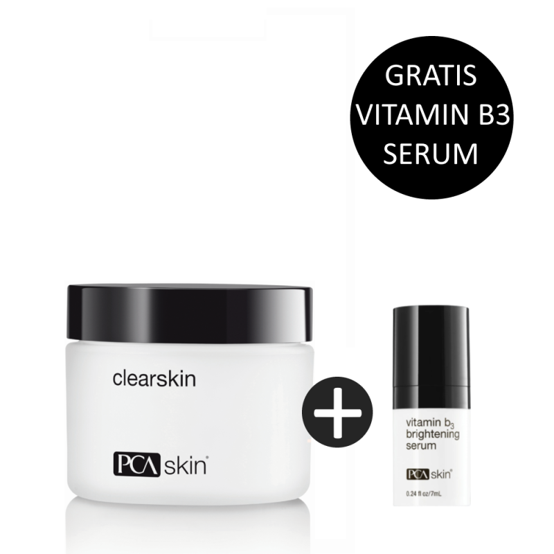 PCA Skin Clearskin 50ml incl. gratis Vitamin B3 Brightening Serum 7ml