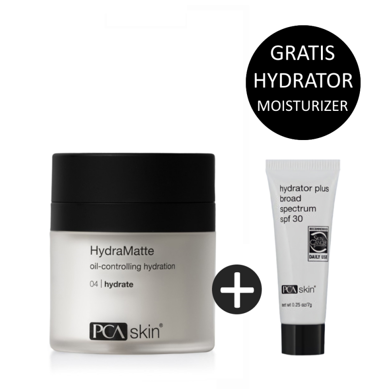 PCA Skin HydraMatte 55ml incl. gratis Hydrator Plus Broad Spectrum SPF30 7ml
