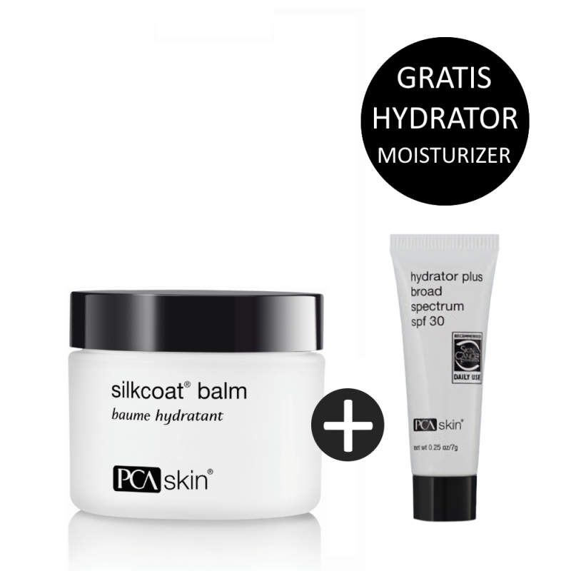 PCA Skin Silkcoat Balm 50ml incl. gratis Hydrator Plus Broad Spectrum SPF30 7ml