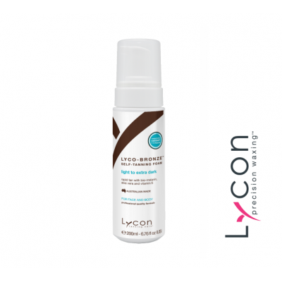Lycon Lyco Bronze Self Tanning Foam 200ml Lycon Lyco Bronze Self Tanning Foam 200ml