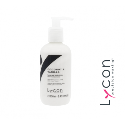 Lycon Coconut Vanilla Hand Body Lotion 250ml Lycon Coconut Vanilla Hand Body Lotion 250ml